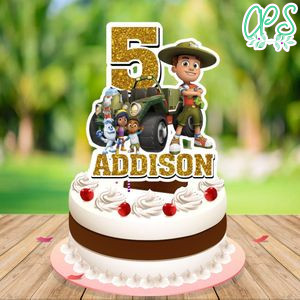 Ranger Rob Cake Topper Template Printable Instant Download