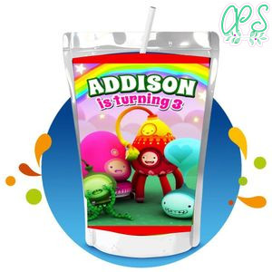 Buddi Capri Sun Birthday Labels Digital File Printable Instant Download