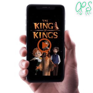 The King of Kings Video Birthday Invitation Digital Template Customizable Instant Download