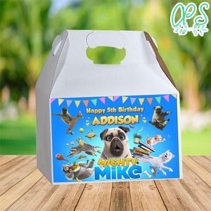 Mighty Mike Gable Box Digital File Printable Instant Download