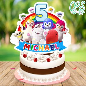 Badanamu Cake Topper Template Printable Instant Download