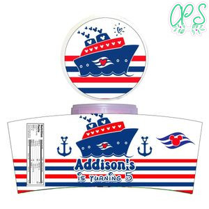 Disney Cruise Cotton Candy Label Template To Print At Home Instant Download