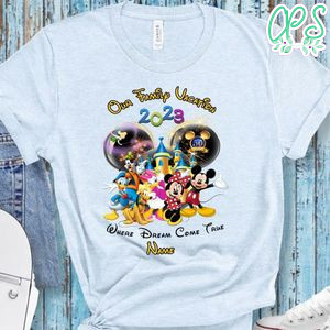 Our Family Vacation Disneyland T-Shirt