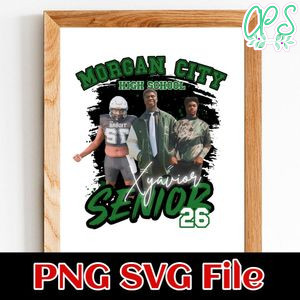 Morgan City High School Customer request PNG file template