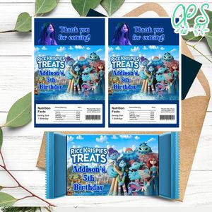 Teenage Kraken Rice Krispies Treats Template Printable Instant Download