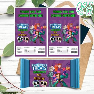 Legend Quest Rice Krispies Treats Template Printable Instant Download