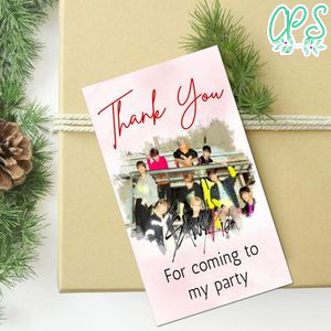 Stray Kids Thank You Tag Customizable Template To Print At Home Instant Download
