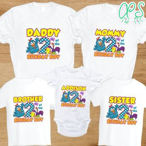 Gallina pintadita Family Birthday PNG file template