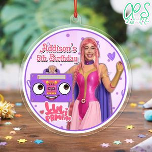 Luli Pampin Acrylic Ornament Birthday Gift