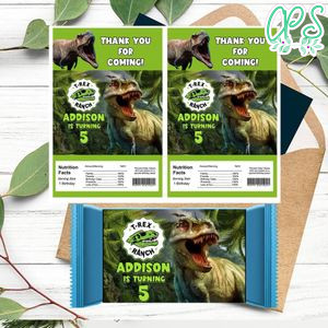 T-Rex Ranch Rice Krispies Treats Template Printable Instant Download