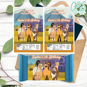 Spirit and friends Rice Krispies Treats Template Printable Instant Download