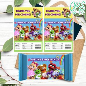 Muppet Babies Rice Krispies Treats Template Printable Instant Download