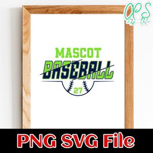 Baseball Team 5 customizable shirt design template