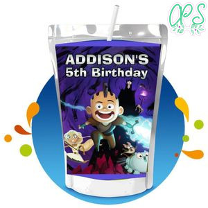 Niko and the sword Capri Sun Birthday Labels Digital File Printable Instant Download