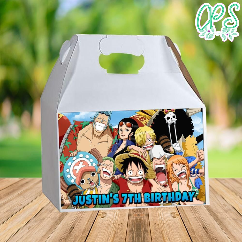 One Piece Gable Box Digital File Printable DIY | CustomPartyShirts