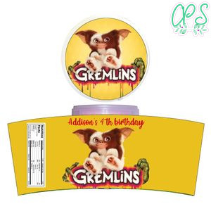 Gremlins Gizmo Cotton Candy Label Template To Print At Home Instant Download