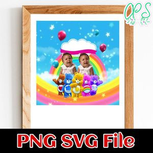 Care Bear Birthday Customer request PNG file template