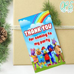 Doggyland Thank You Tag Customizable Template To Print At Home Instant Download