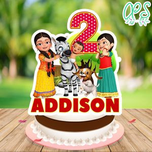 Infobells Cake Topper Template Printable Instant Download