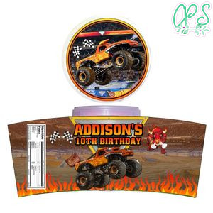 El Toro Loco Cotton Candy Label Template To Print At Home Instant Download