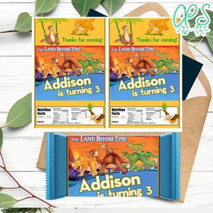 Land before Time Rice Krispies Treats Template Printable Instant Download