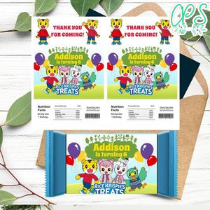 Shimajiro Rice Krispies Treats Template Printable Instant Download