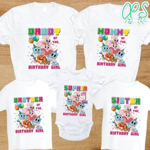 Gumball Family Birthday PNG file template