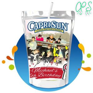 Stray Kids Capri Sun Birthday Labels Digital File Printable Instant Download