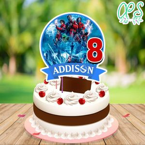 Ghostbusters: Frozen Empire Cake Topper Template Printable Instant Download