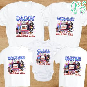 Early 2000s Family Birthday Party T-Shirt