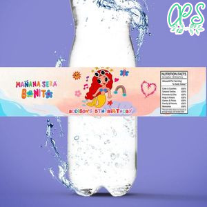 Manana Sera Bonito Birthday Water Bottle Label Template To Print At Home Instant Download