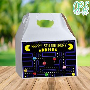 Pacman Gable Box Digital File Printable Instant Download