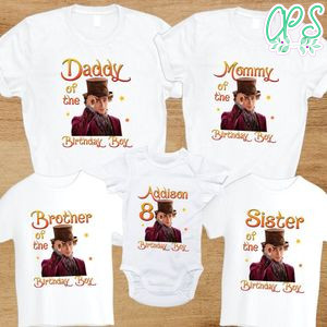 Wonka Family Birthday Party T-Shirt