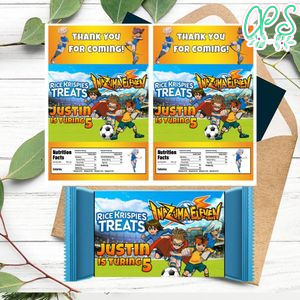 Inazuma Eleven Rice Krispies Treats Template Printable Instant Download