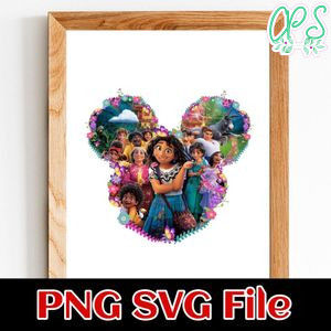 Encanto Mickey PNG file template