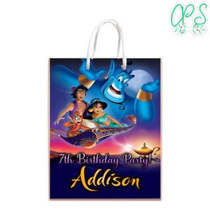 Aladdin Gift Bag Label Template Printable Instant Download