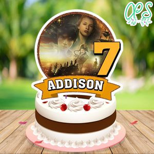 Peter Pan & Wendy Cake Topper Template Printable Instant Download