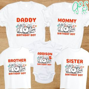 The Battle cats Family Birthday Party T-Shirt