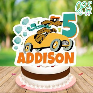 Go dog go Birthday Cake Topper Template Printable Instant Download