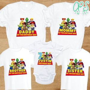 Lego Toy Story Family Birthday Vacation T-Shirt