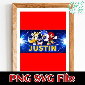 Sonic Gable Candy Box Digital File Printable Instant Download