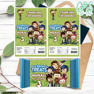 Angelo rules Rice Krispies Treats Template Printable Instant Download