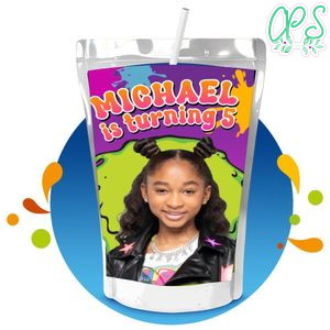 That Girl Lay Lay Capri Sun Birthday Labels Digital File Printable Instant Download