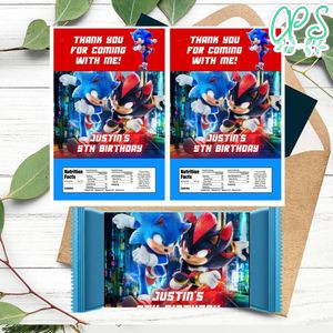 Sonic 3 Rice Krispies Treats Template Printable Instant Download