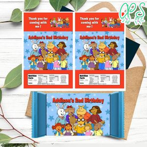 Arthur Rice Krispies Treats Printable Instant Download