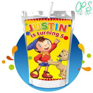 Noddy Capri Sun Birthday Labels Digital File Printable Instant Download