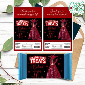 Barbie and queen of hearts Rice Krispies Treats Template Printable Instant Download
