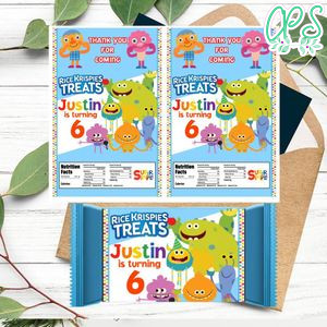 Super simple song Rice Krispies Treats Template Printable Instant Download