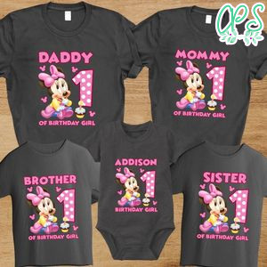 Disney baby minnie Birthday Party Customer request PNG file template