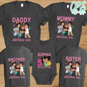 Nina's World Family Birthday Party T-Shirt